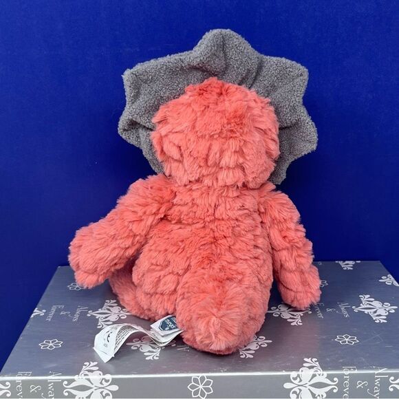 Mary Meyer Putty Nursery Dino 11” Plush Triceratops - Picture 6 of 9